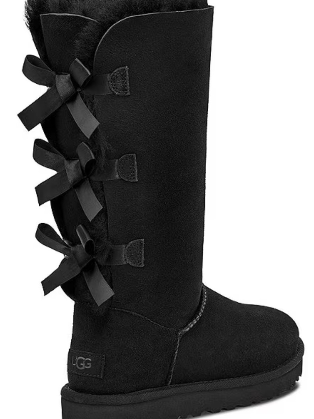 Ugg Black Bailey Bow Tall Boots